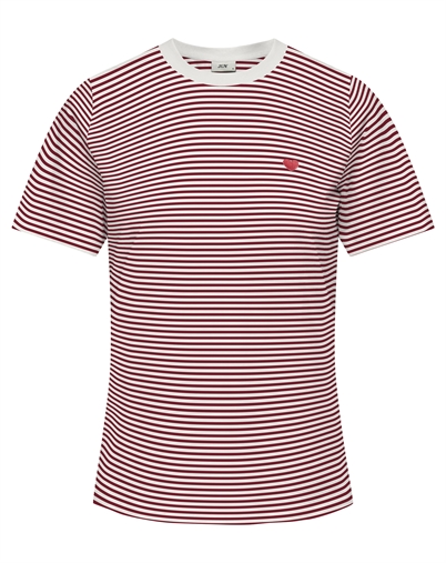 JDY - JDYPisa Print T-Shirt - Rhubarb